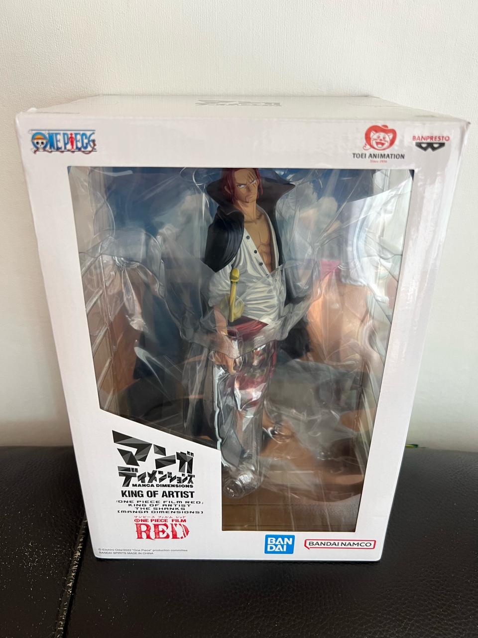 (미개봉새상품)원피스 킹오브아티스트 샹크스 필름레드 정품 피규어
