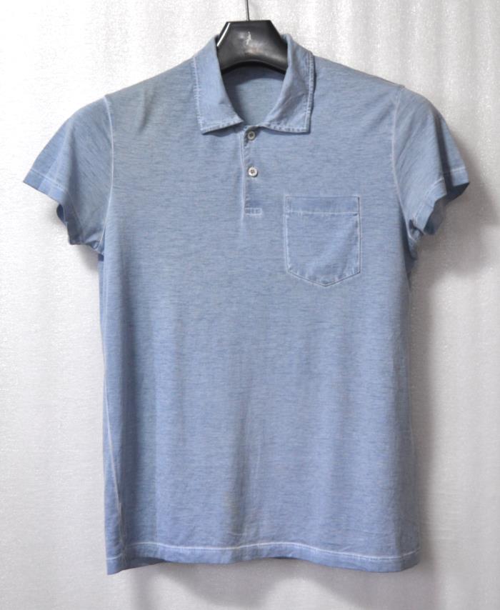 프라다/남성반팔카라티셔츠(사이즈마른95)