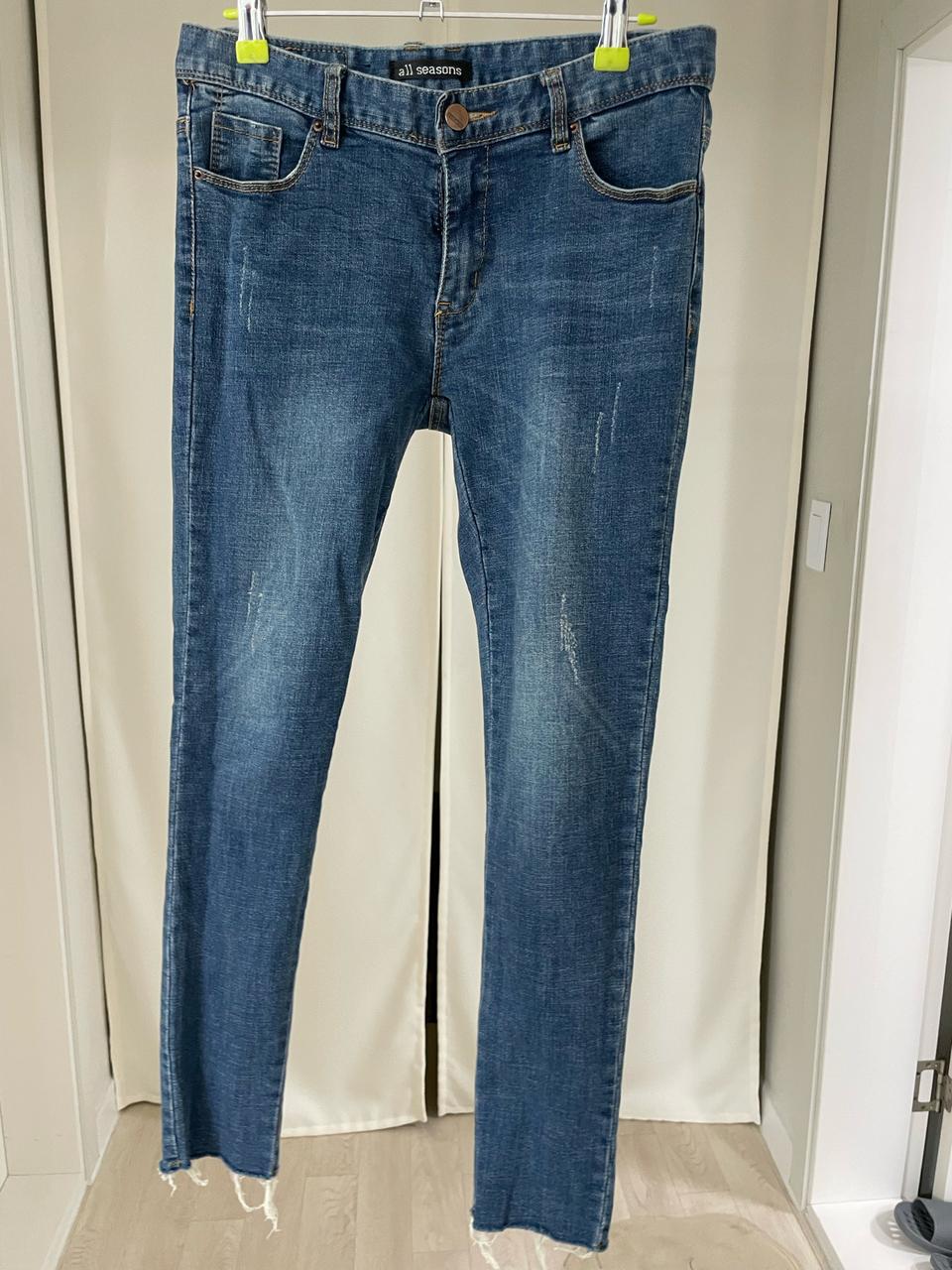 여성용 진청바지(M)