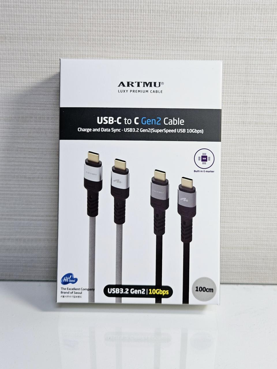 USB PD c타입 to c 고속충전 케이블 100cm