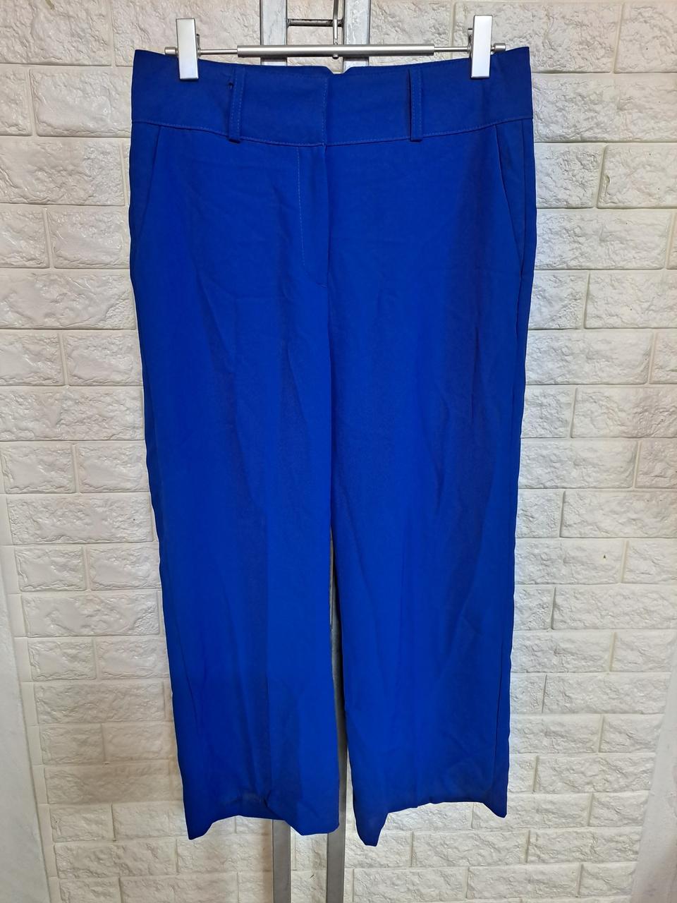 비키 와이드슬렉스 쉬폰 칠부바지(28)L사이즈