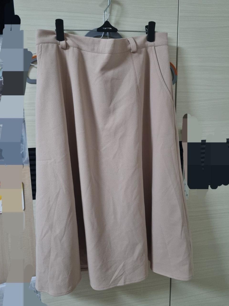 66걸스 L 사이즈 A라인 밴딩 치마