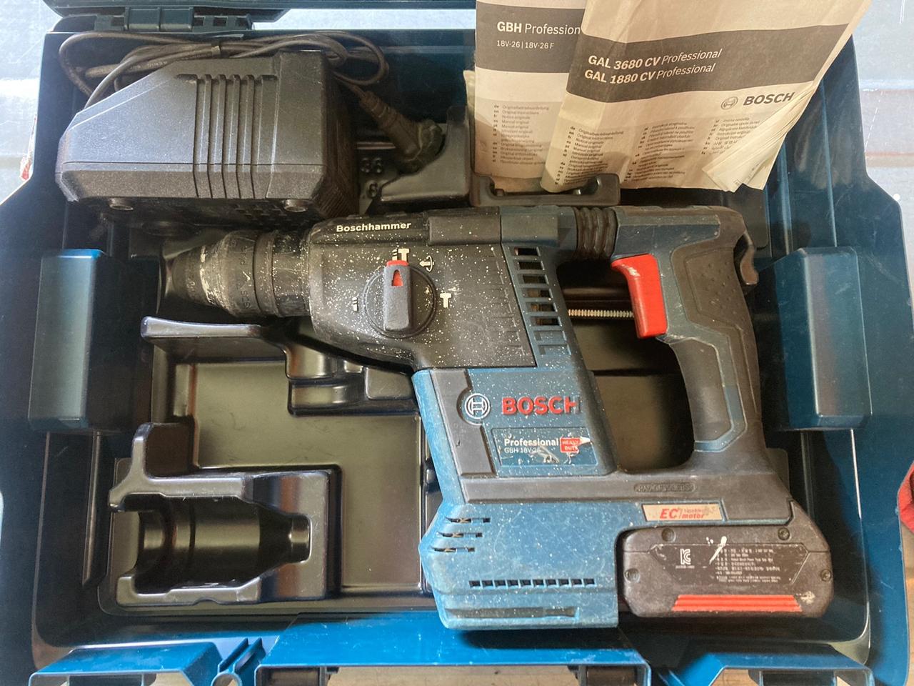 보쉬 GBH18V-26 충전 해머 드릴 (독일산)