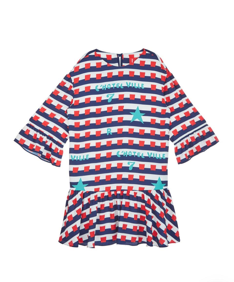 ((럭키슈에뜨 원피스 55.66 폴리, 살짝 짧은 소매