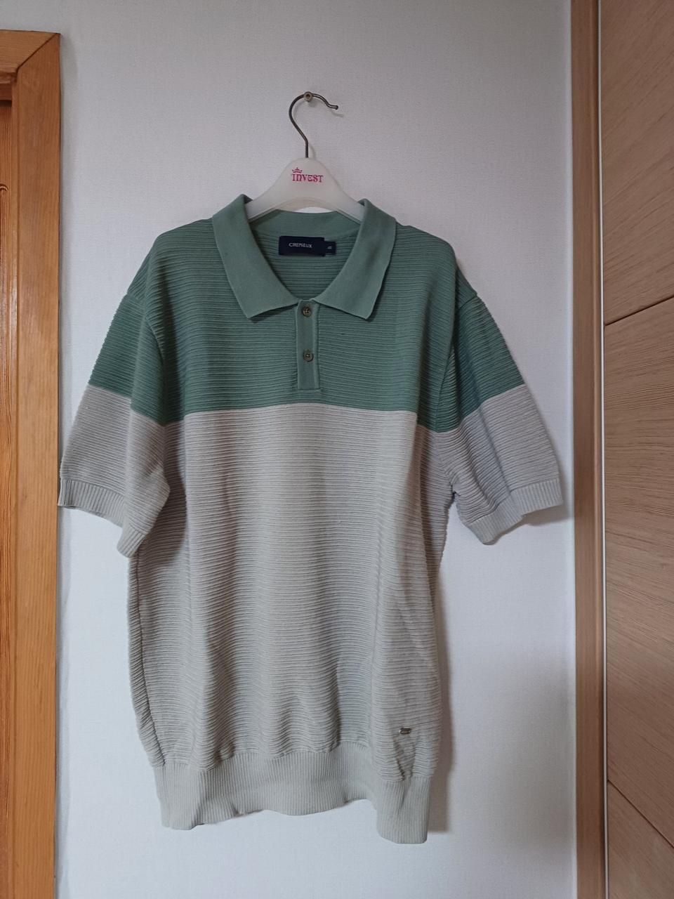 미착용 CREMIEUX 반팔카라니트티 115