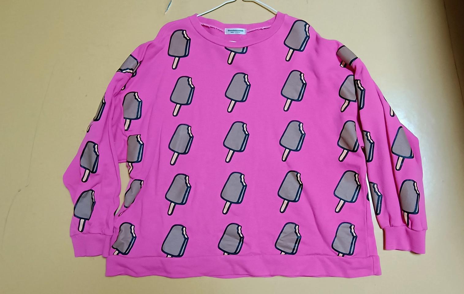 아이스크림 가오리 티셔츠 FREE 사이즈