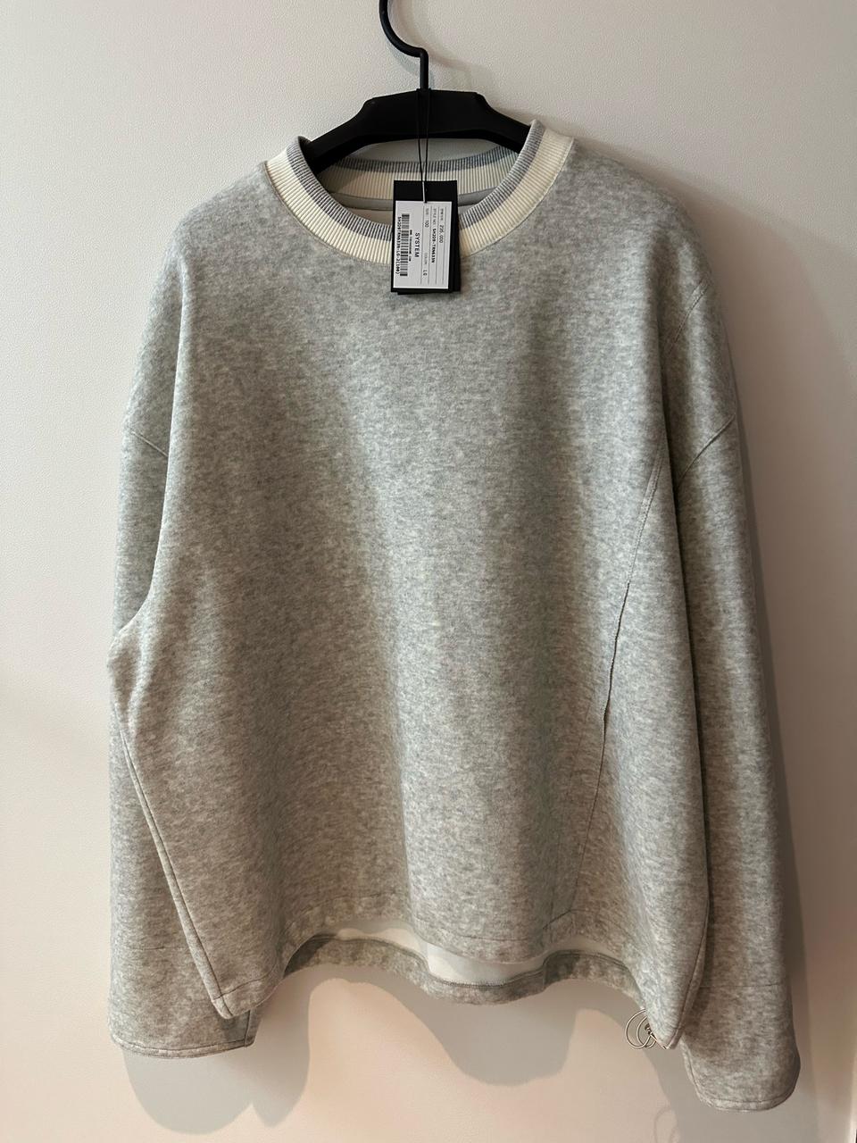 시스템옴므 앙고라 블렌드 스웻셔츠 100