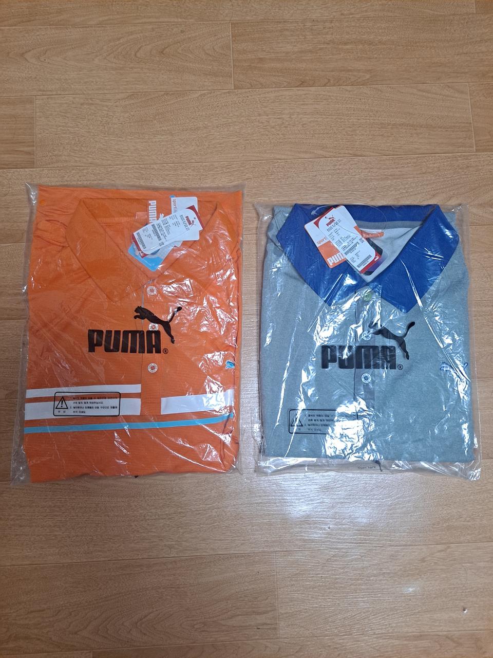 푸마 카라 긴팔 남성골프티셔츠 2종 XXL(110) 새제품