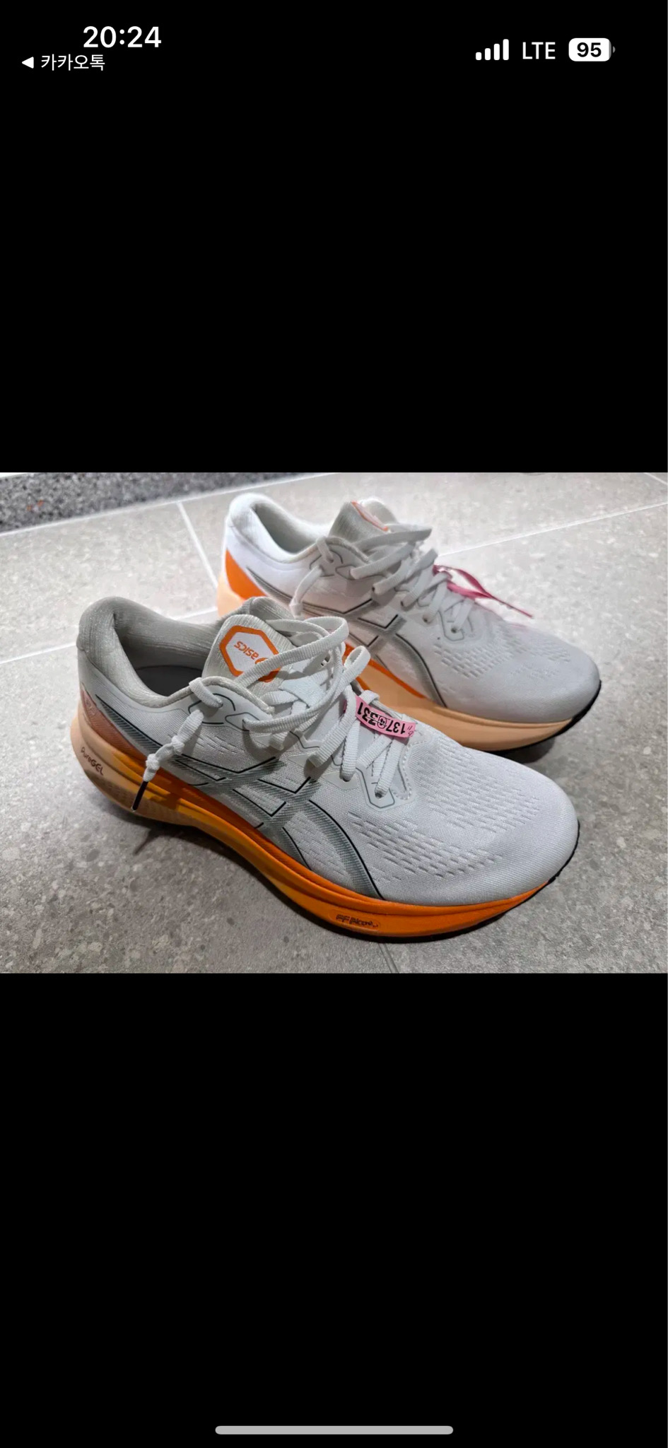 중고)아식스 러닝화 런닝화 젤카야노 30 / 275 사이즈