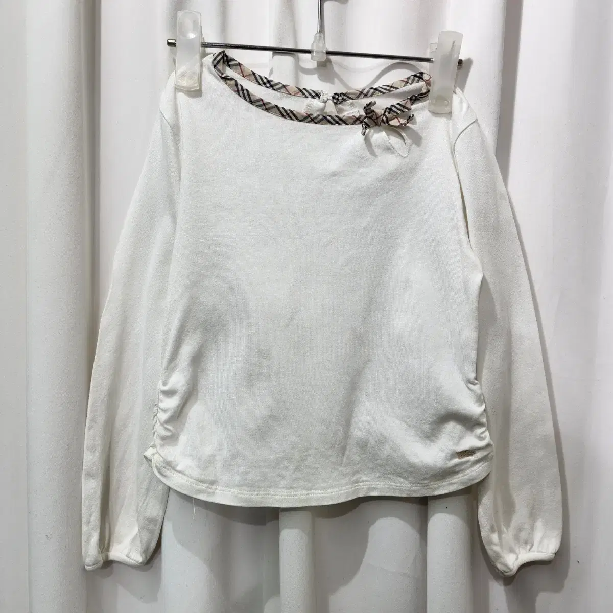 버버리 Burberry 아동 긴팔 티셔츠