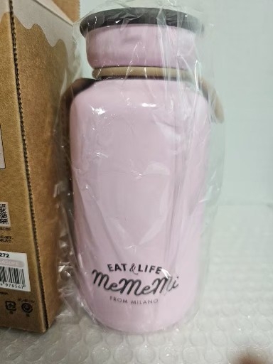 새상품-모슈 보온보냉 라떼 텀블러, 핑크, 450ml