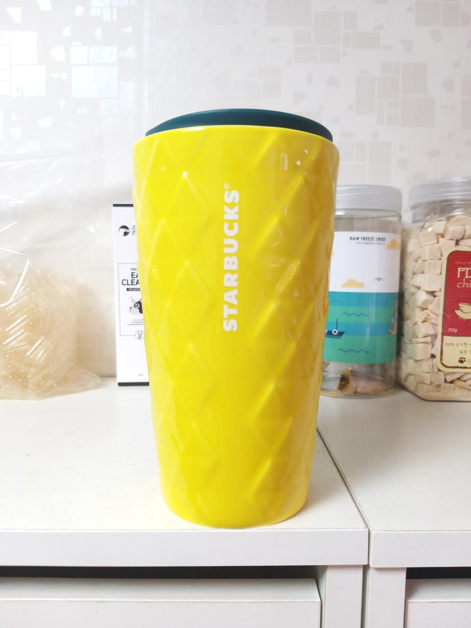 새상품 스타벅스 도자기 텀블러 머그컵