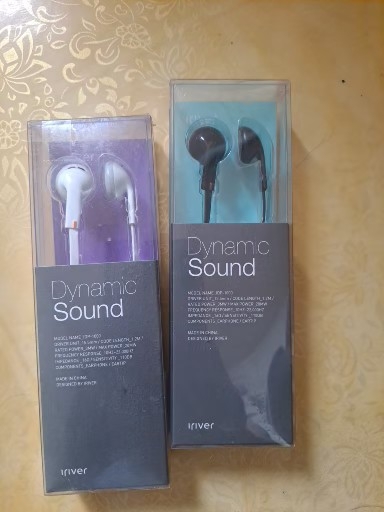 아이리버 이어폰2개 다이나믹