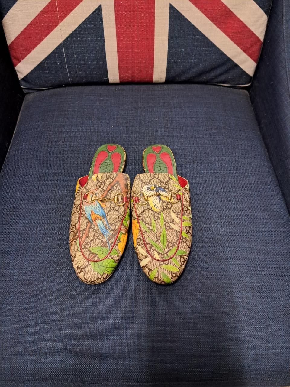 구찌 뮬 블로퍼 샌들구두