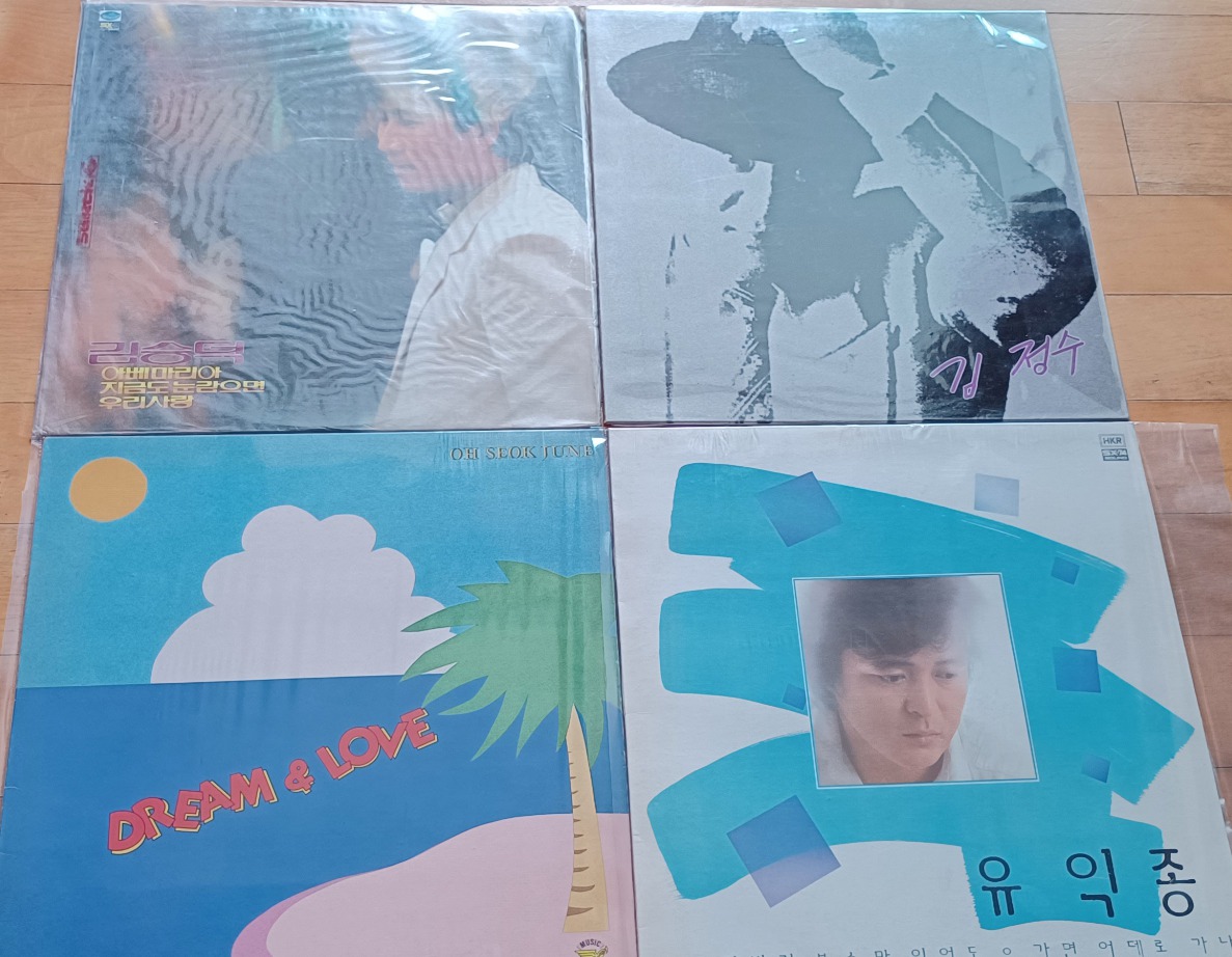 김승덕,김정수,오석준,유익종/ LP 4장 입니다.