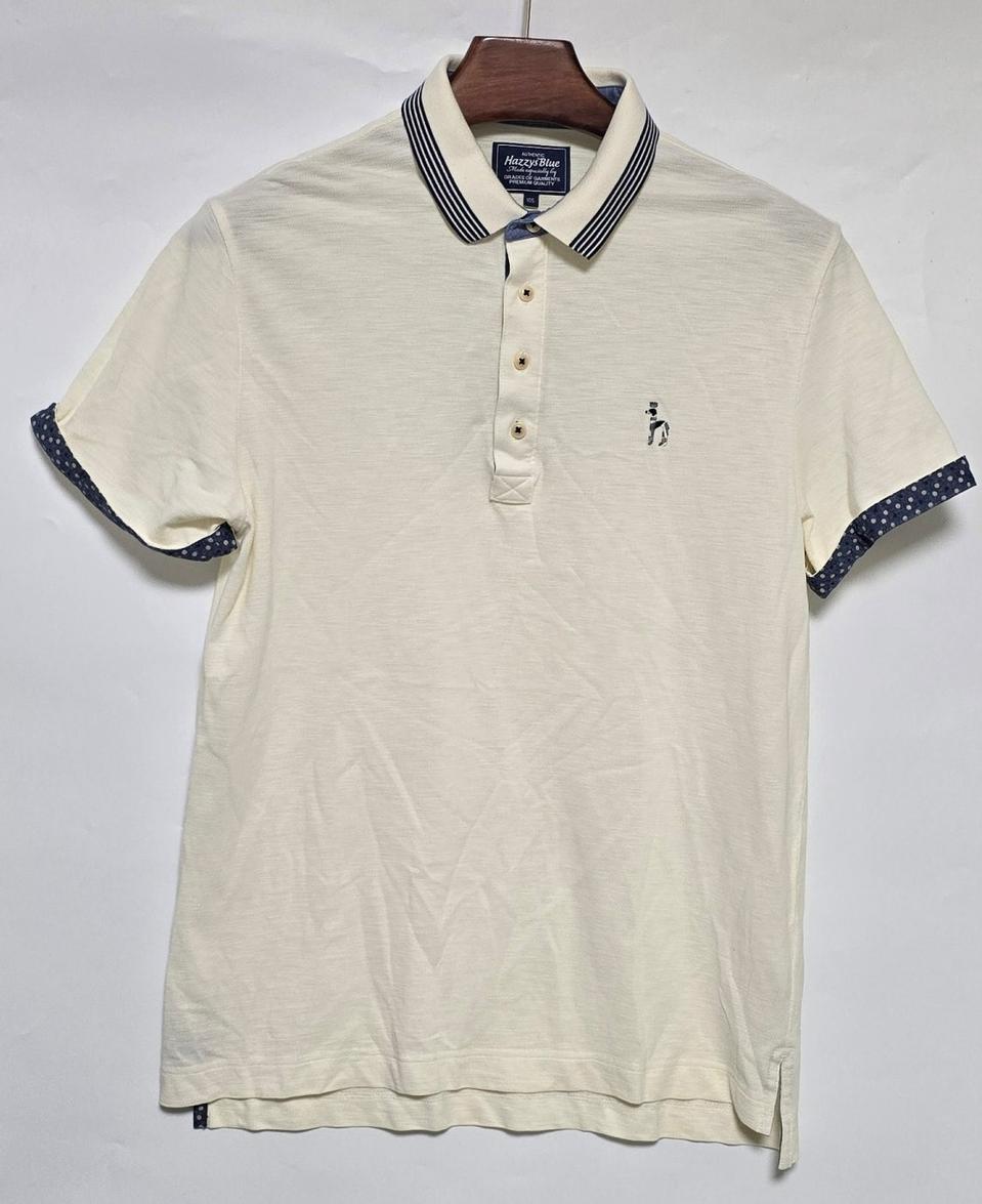 헤지스 남성 카라넥 반팔 셔츠 105