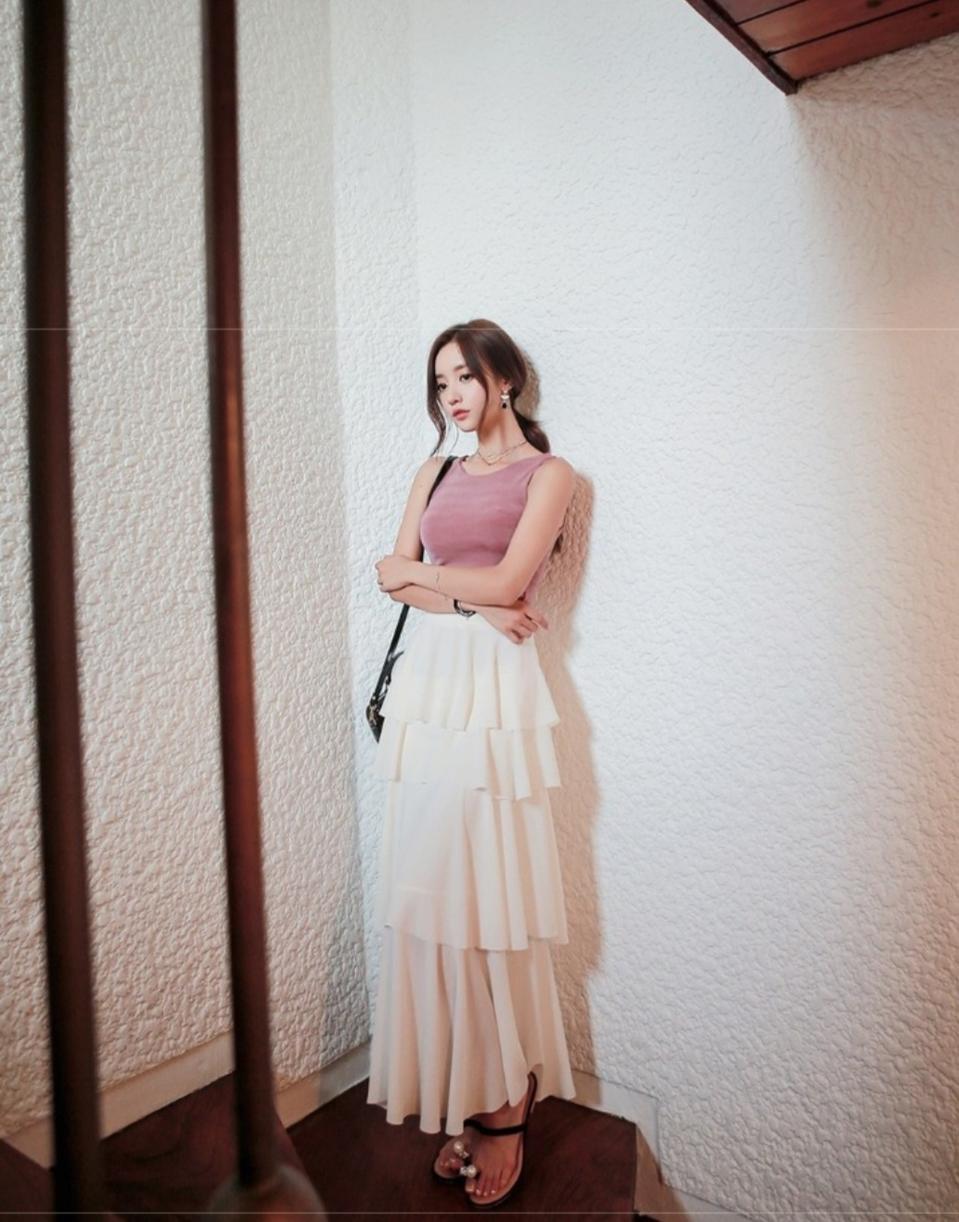 바비앤펌킨 나시&스커트 세트