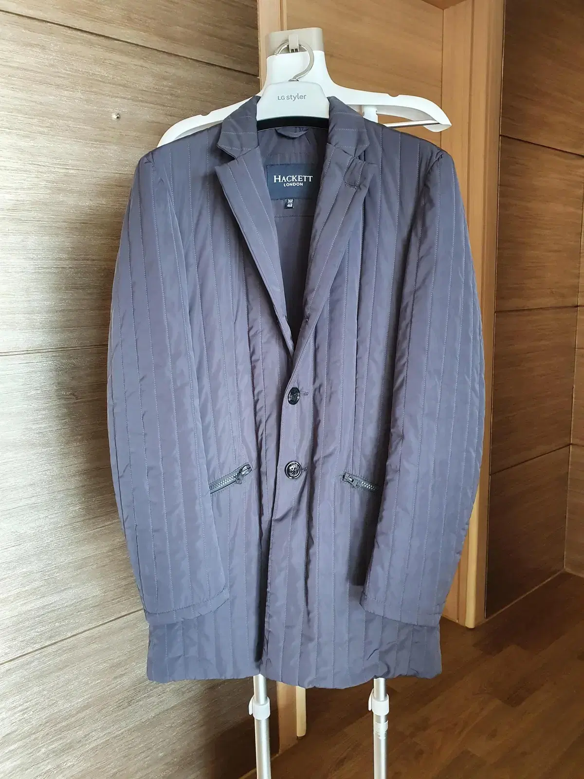 해켓 hackett 패디드 하프 코트 46R