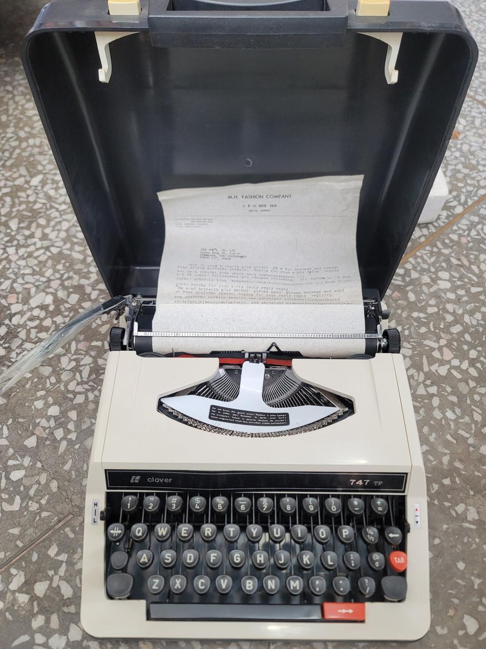 크로버 747 타자기(무료배송)