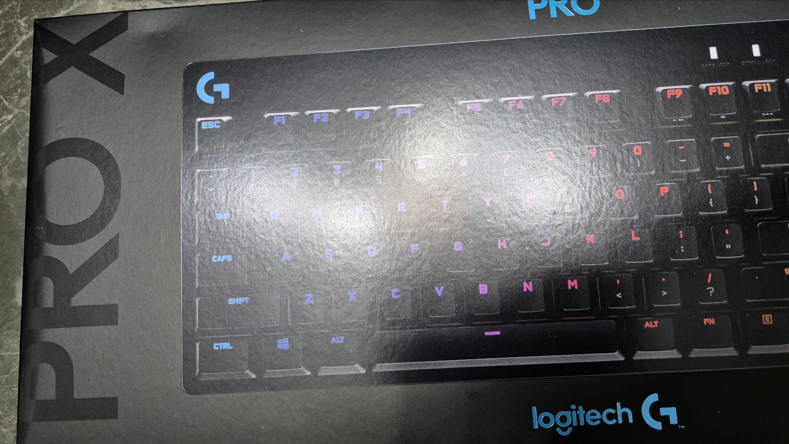 로지텍 g pro x 게이밍 키보드YU0037사진촬영하려개봉 새상품