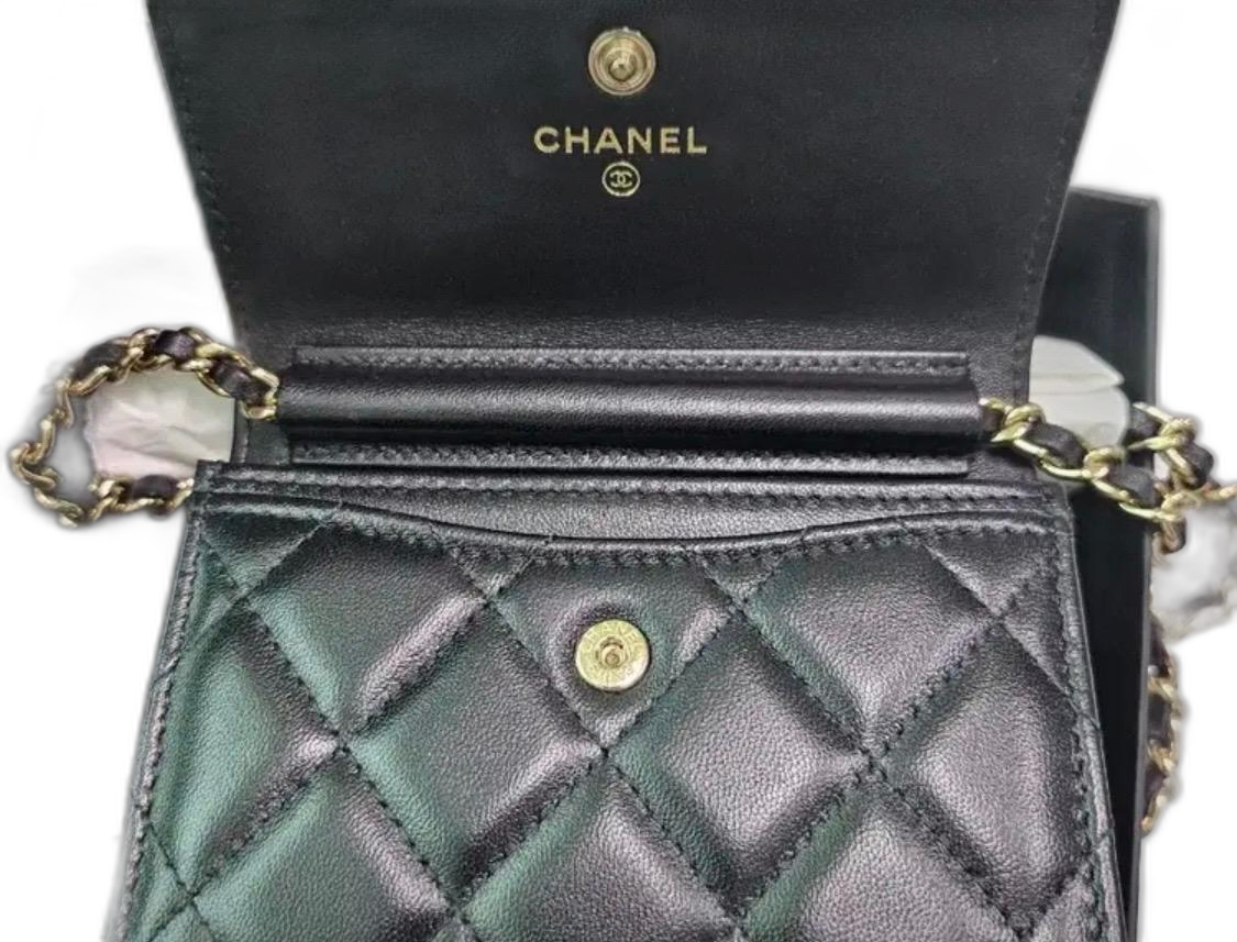 [HCK59님 결제용] 샤넬 미니 채인백 woc 금장 블랙