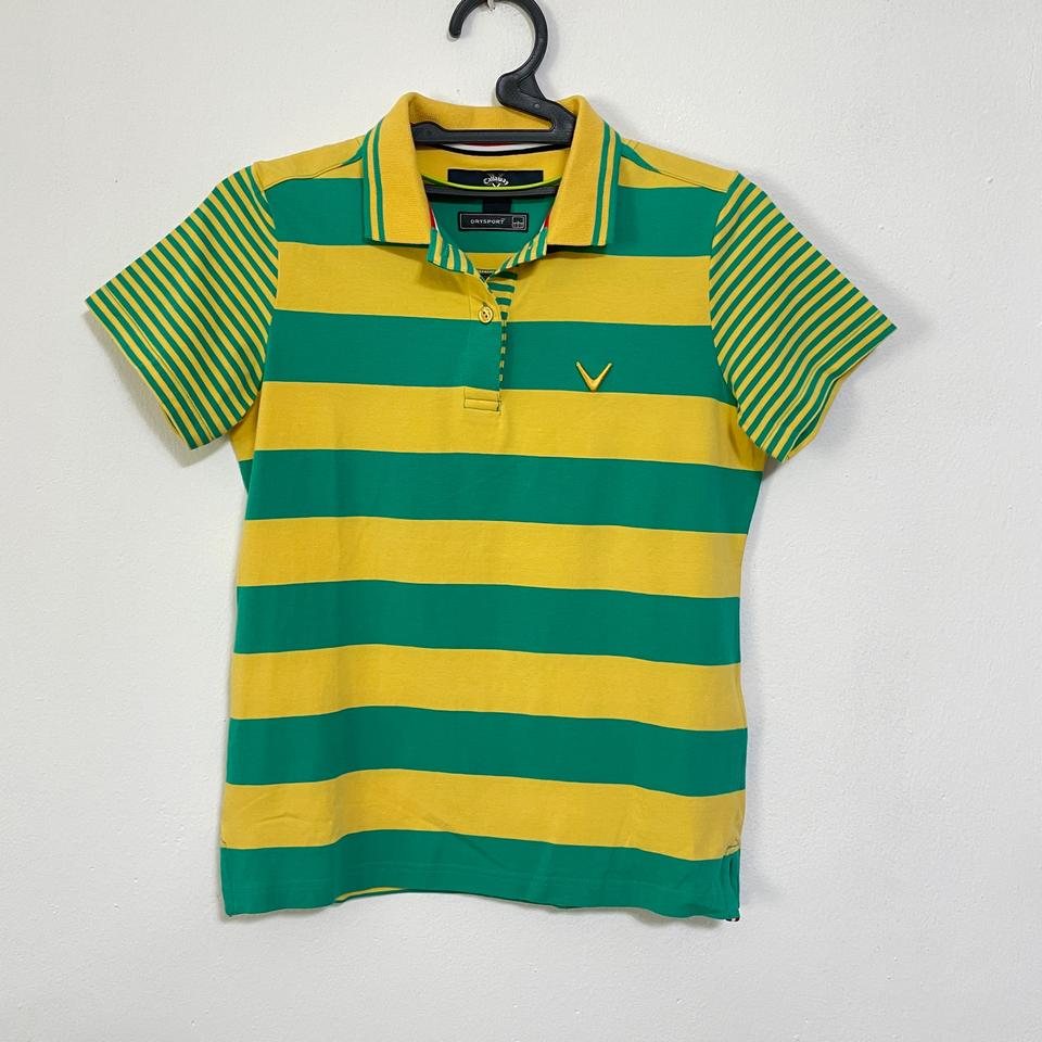 캘러웨이 여성 스트라이프 반팔 티셔츠 M사이즈 C333