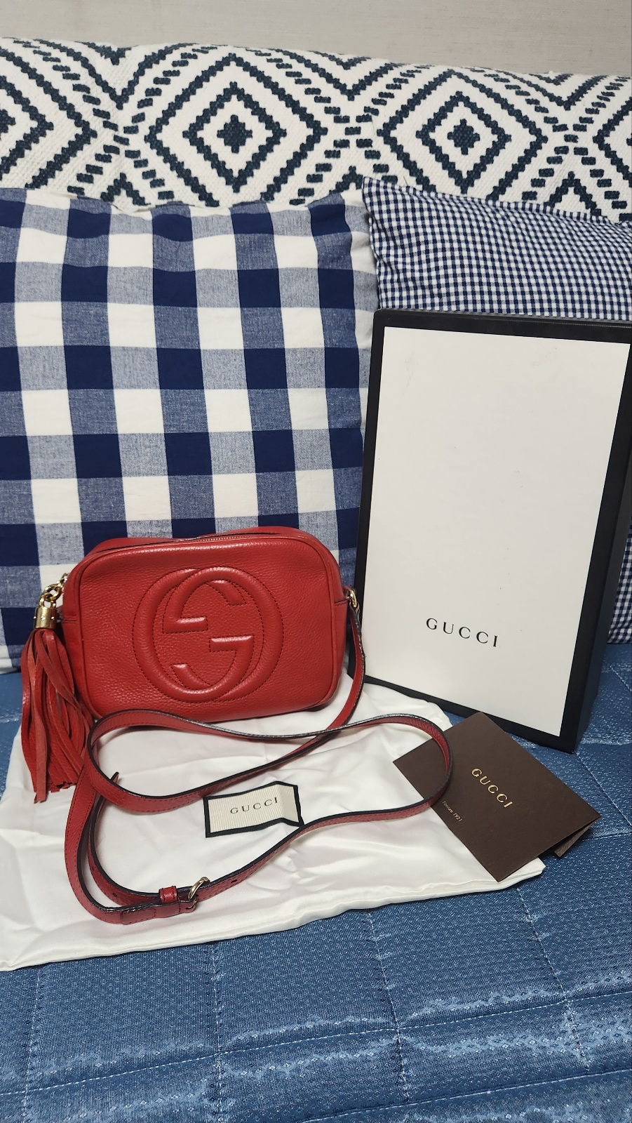 구찌디스코가방(우체국택포)