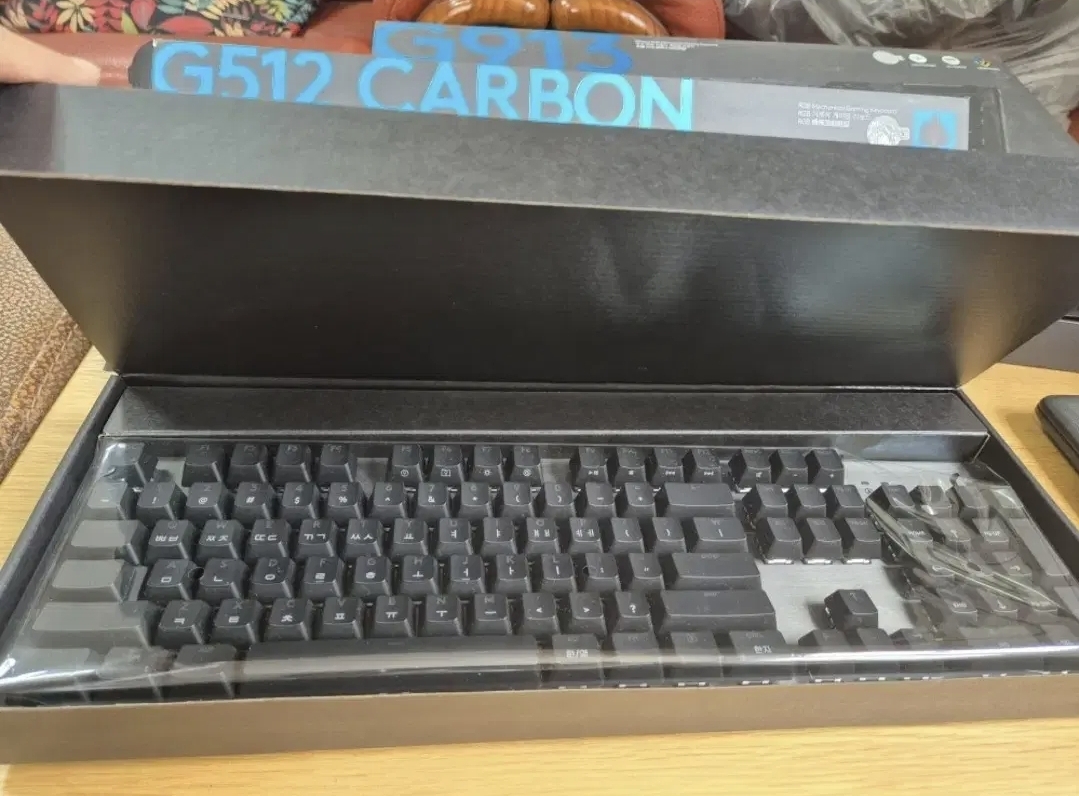 로지텍 기계식 게이밍 유선키보드 Y-U0034