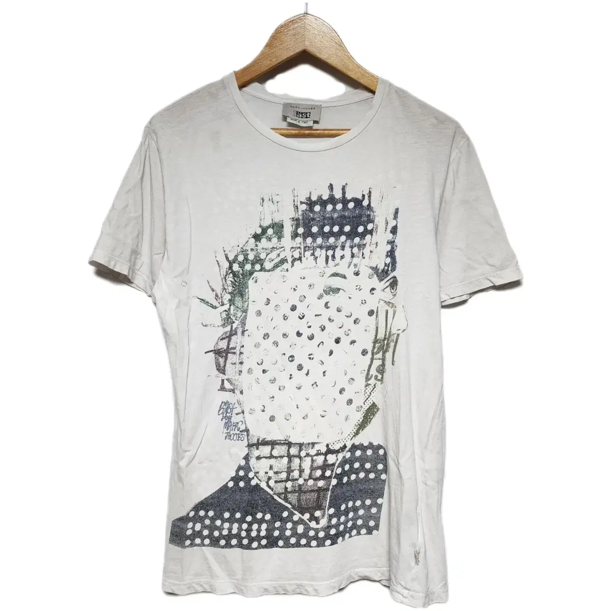 MarcJacobs 마크제이콥스 펑크 아트 프린팅 반팔티