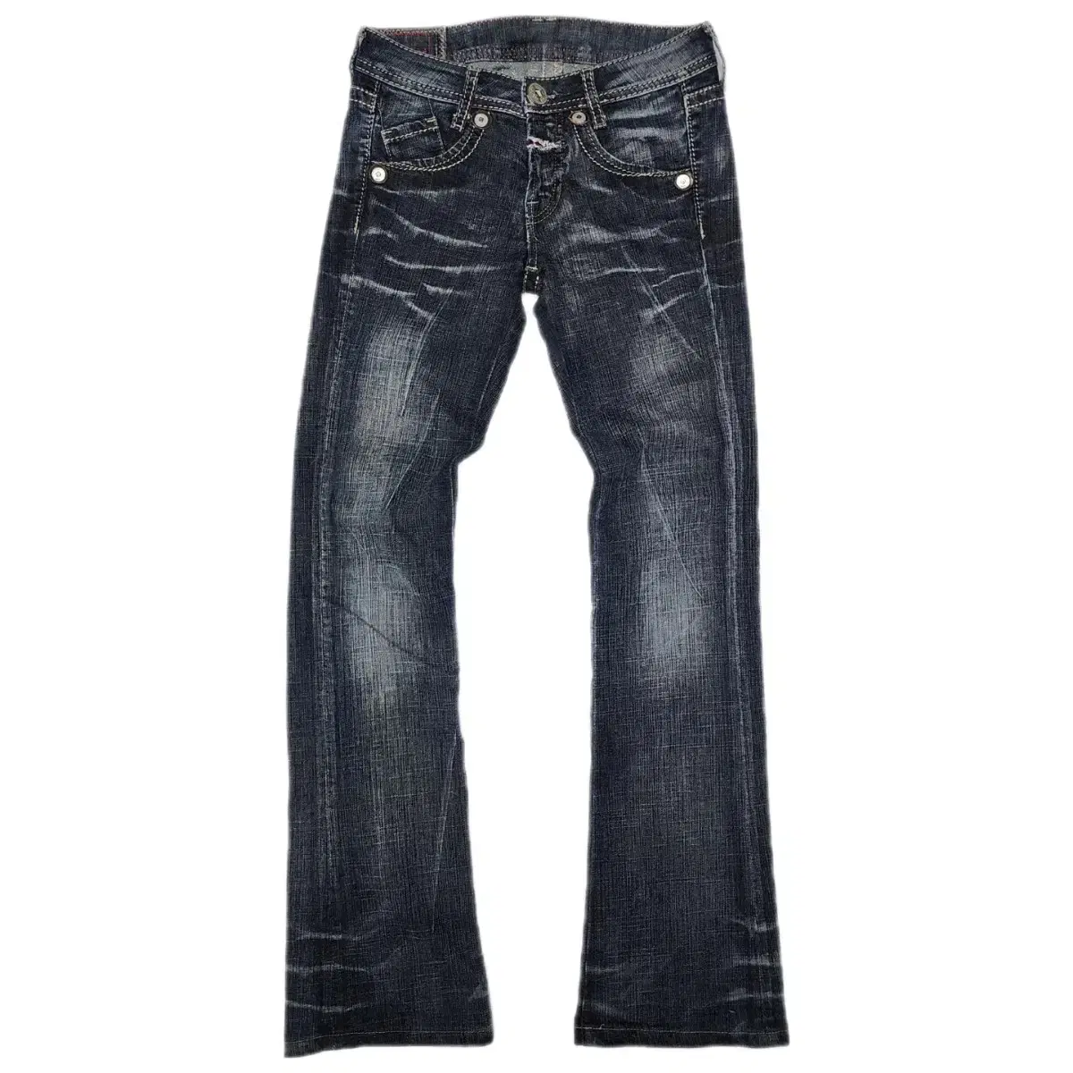 마리떼 프랑소와 저버 Y2K 부츠컷 웨스턴 팬츠