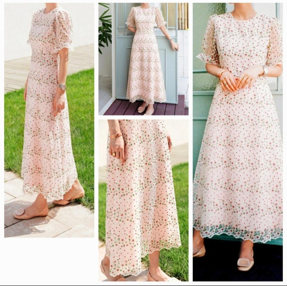 1회착용  임블리 롱원피스  드레스 셀프웨딩