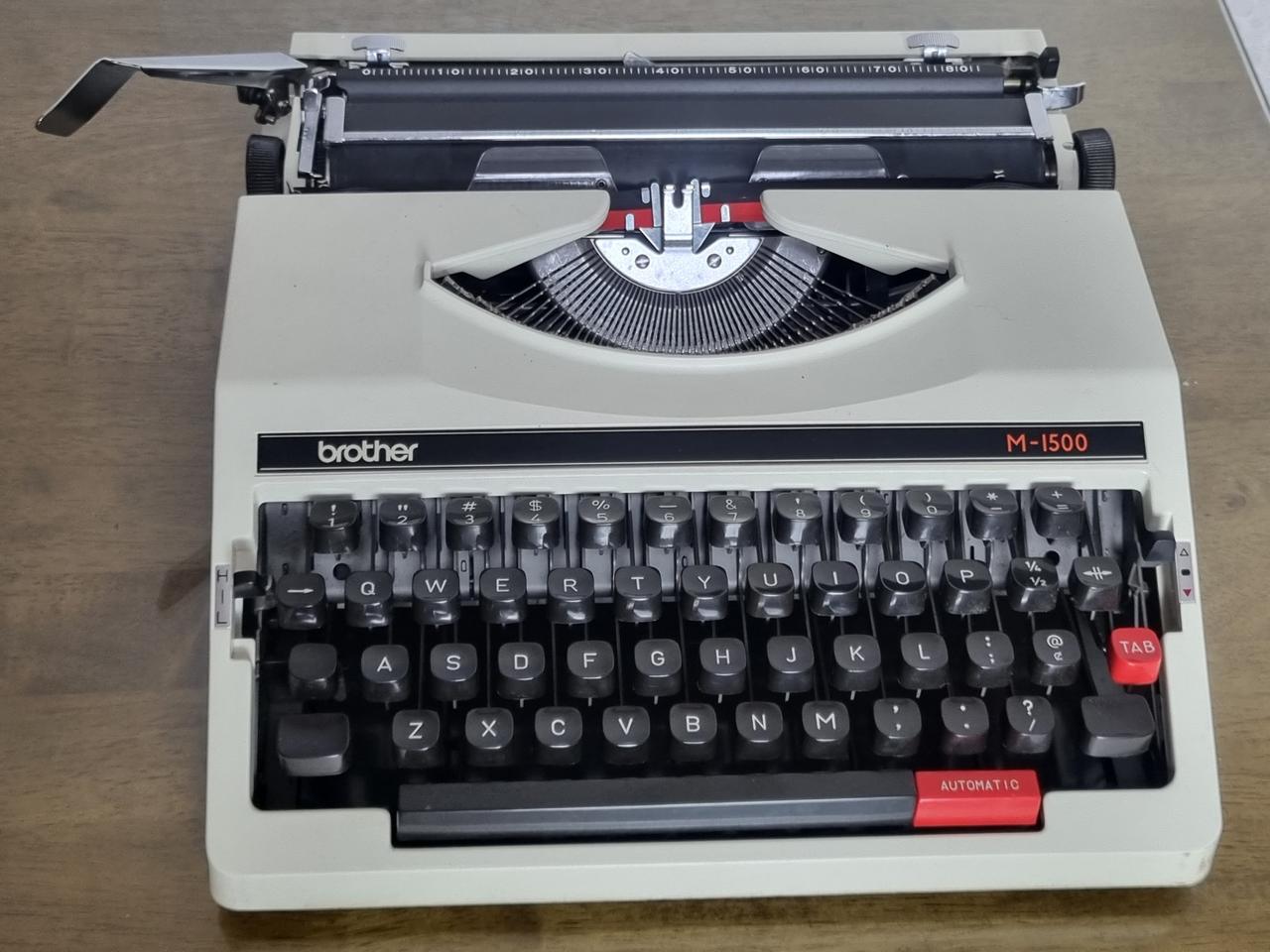 브라더 영어타자기 초aaaaa급