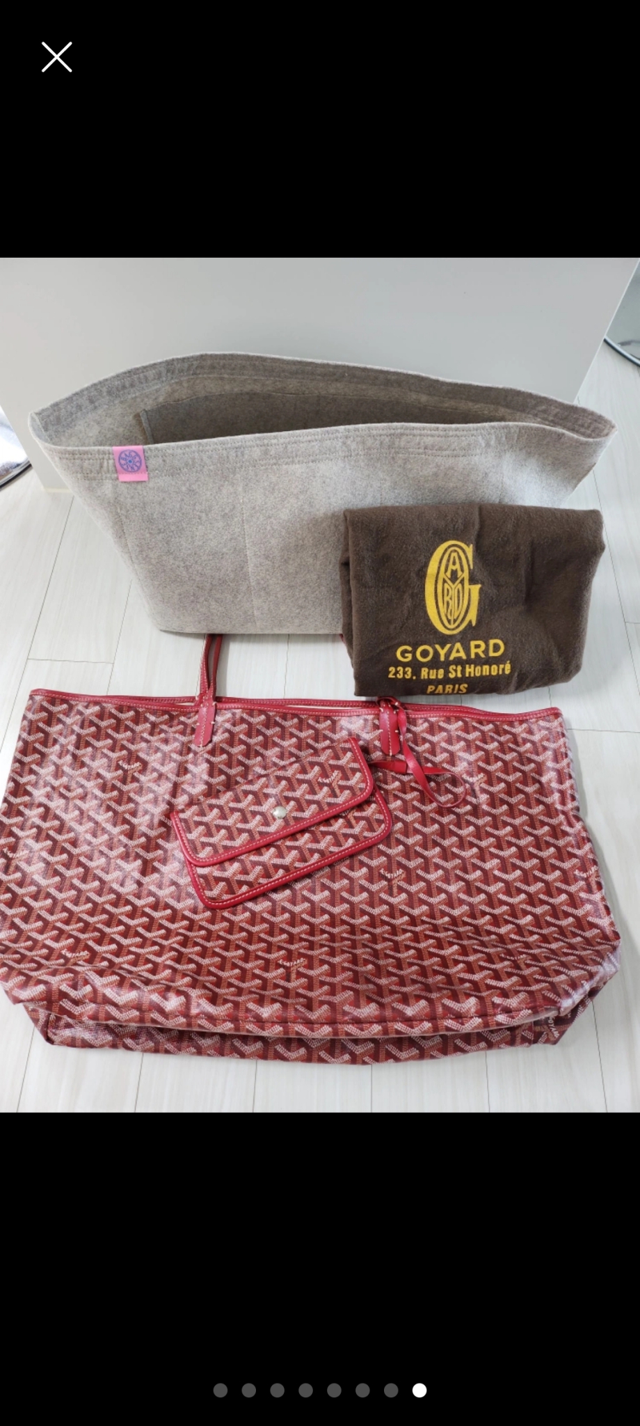 고야드생루이쇼퍼GM 정품