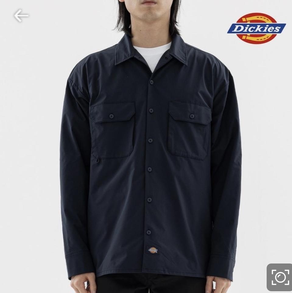 디키즈 솔로텍스 오버핏 긴팔셔츠 네이비 L 판매합니다