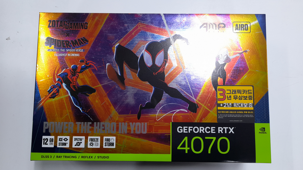 RTX 4070 미개봉 새제품 그래픽 카드