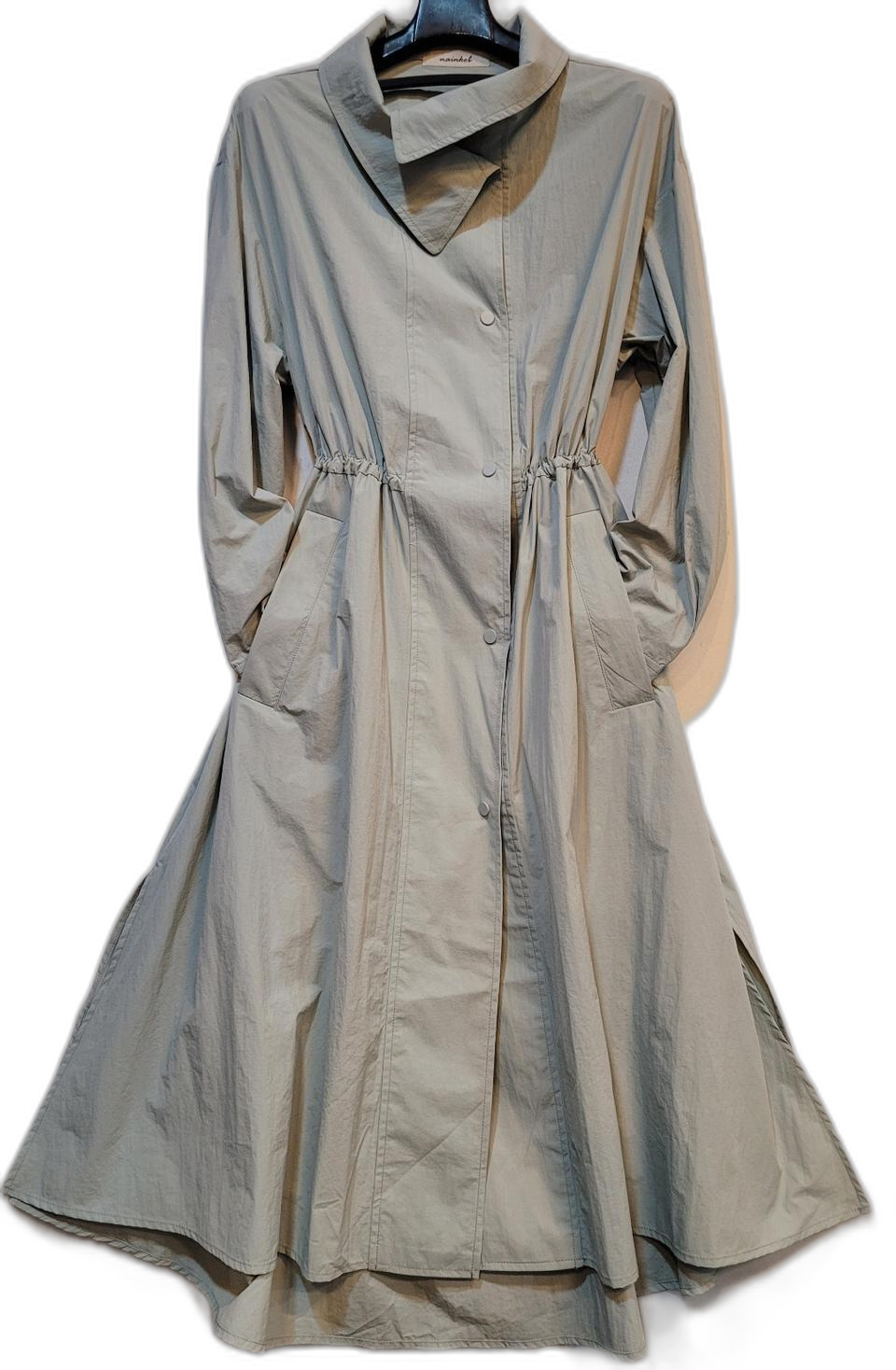 [새옷] 안지크 바스락 트렌치코트 & 원피스 66~88사이즈 & 민트색