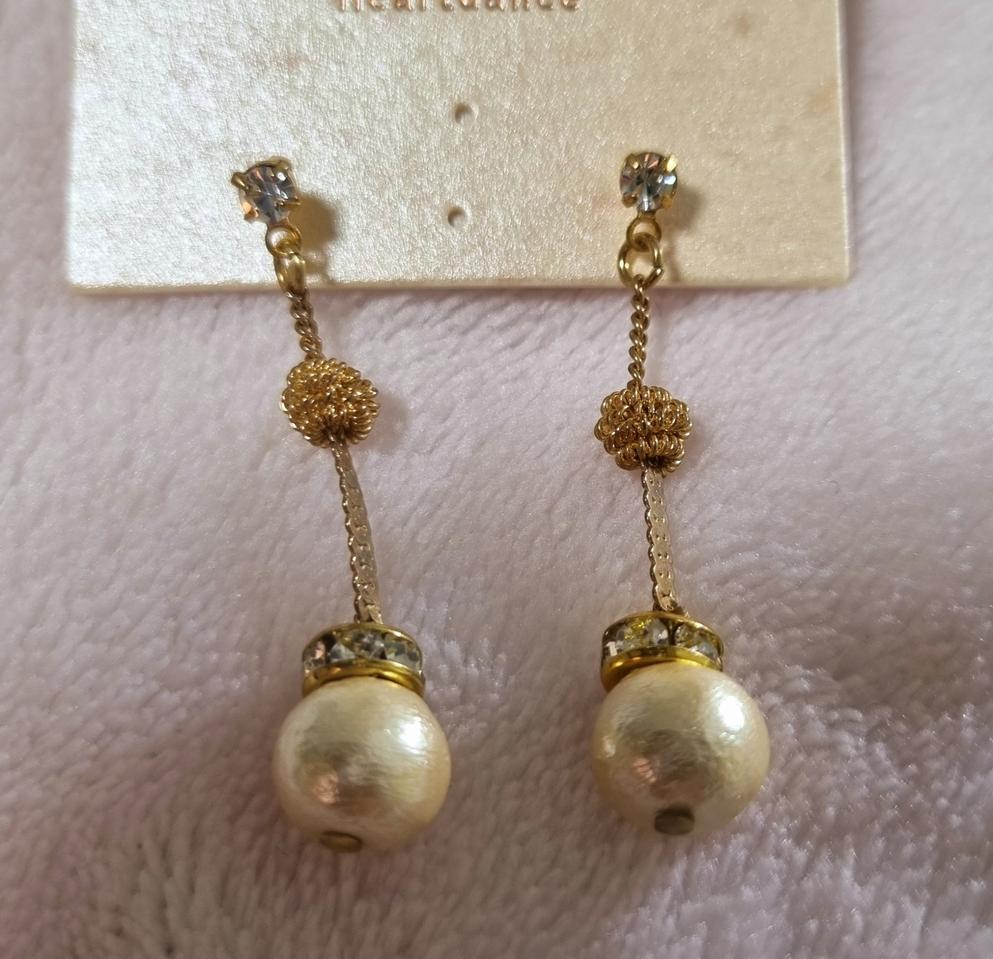 코튼펄 악세서리 귀걸이