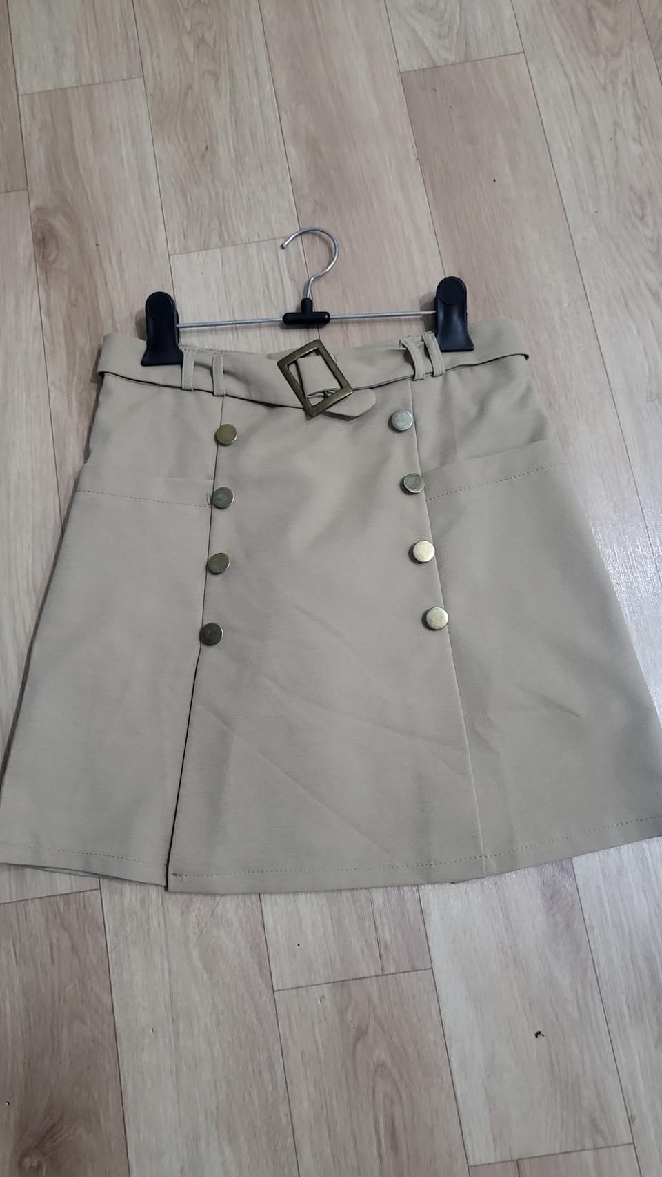 블루레이스 스커트 새상품