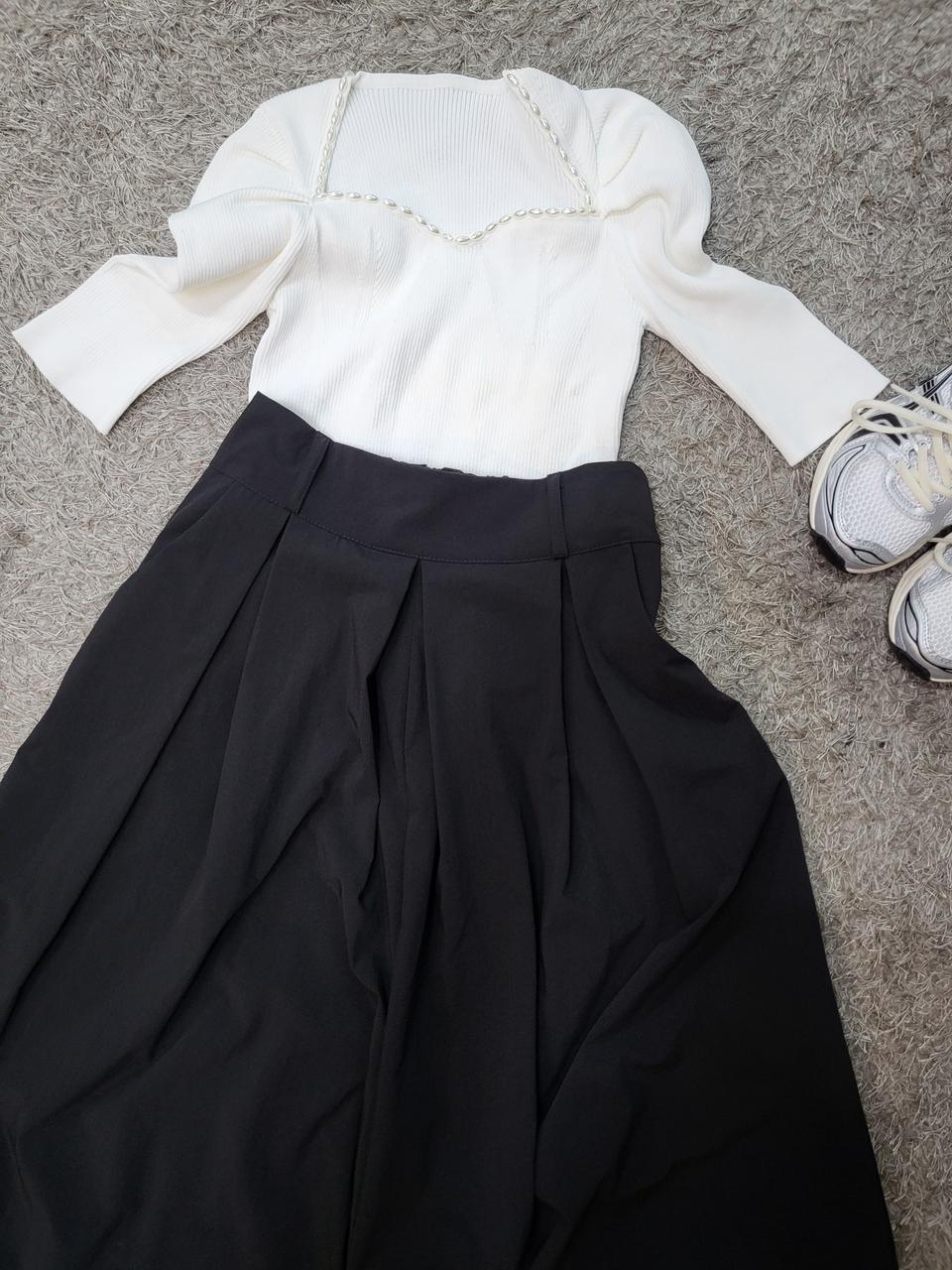 새상품 밴딩 치마바지