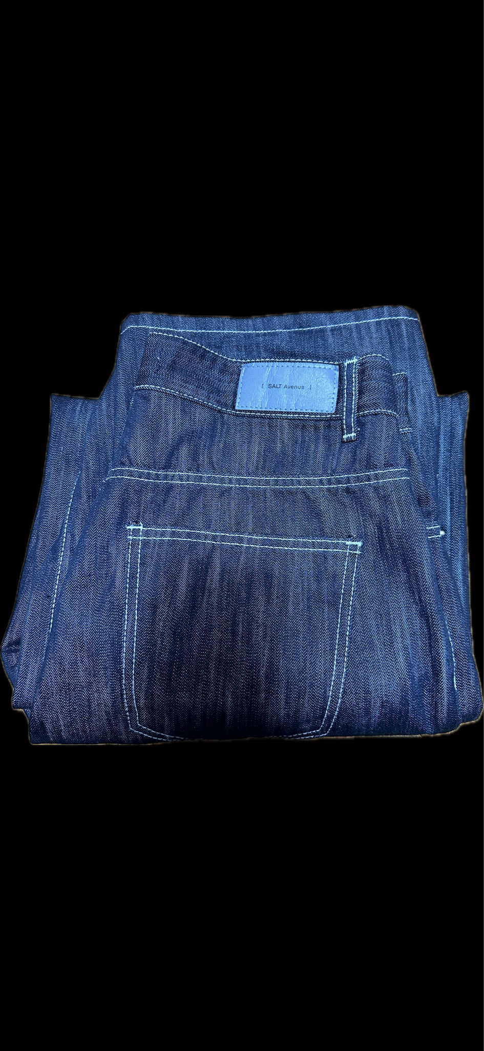 [M] 논페이드 생지 와이드 데님