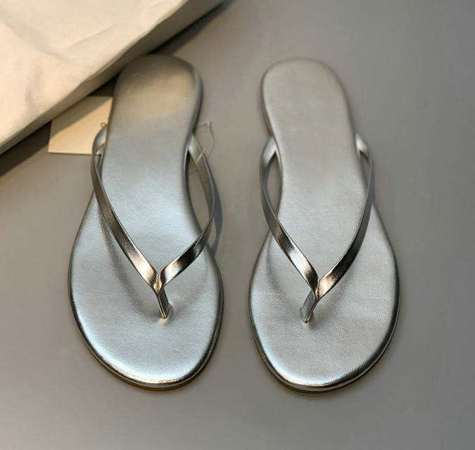 여성 베이직 데일리 심플 쪼리 샌들