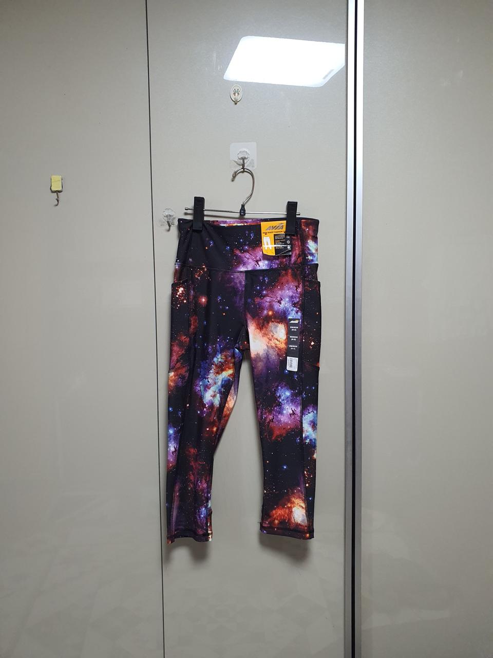 AVIA 사이드포켓  칠~팔부 레깅스(xs~s),미사용#2