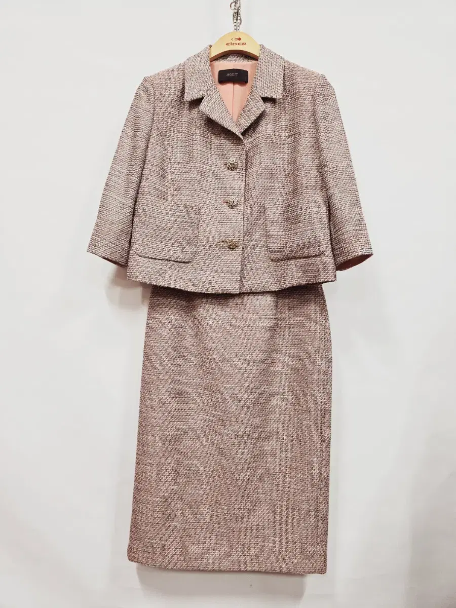 지고트jigott 투피스 여름투피스 트위드투피스