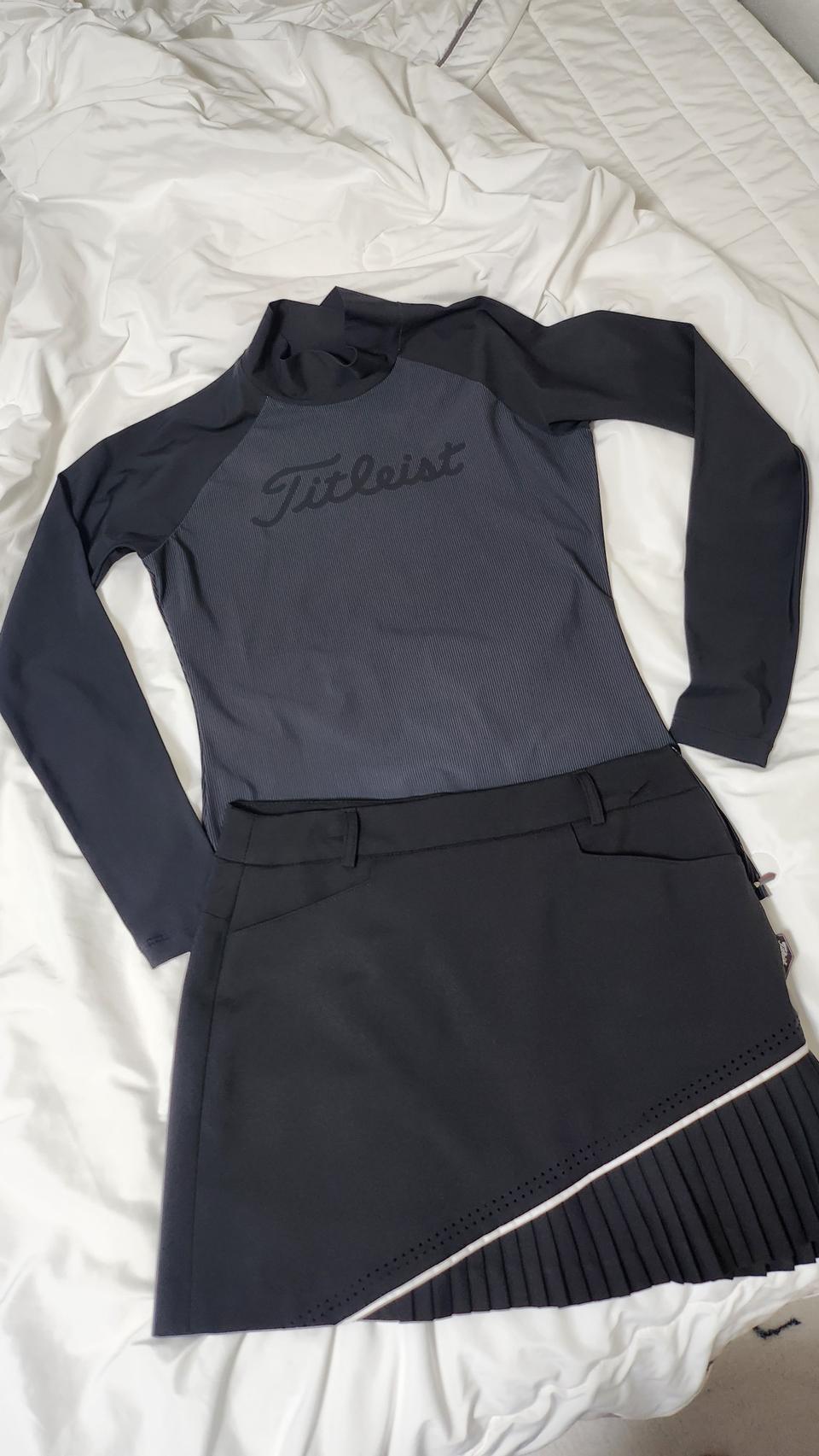 타이틀리스트 골프스컷 티셔츠 2종세트