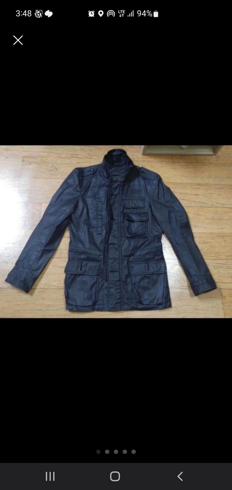 COATED CLOTH 코팅자켓 S