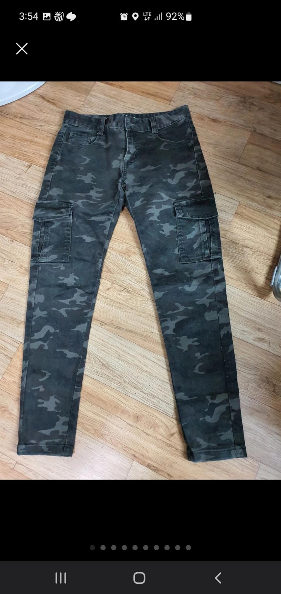 INVISIBLE 밀리터리 스키니진 28