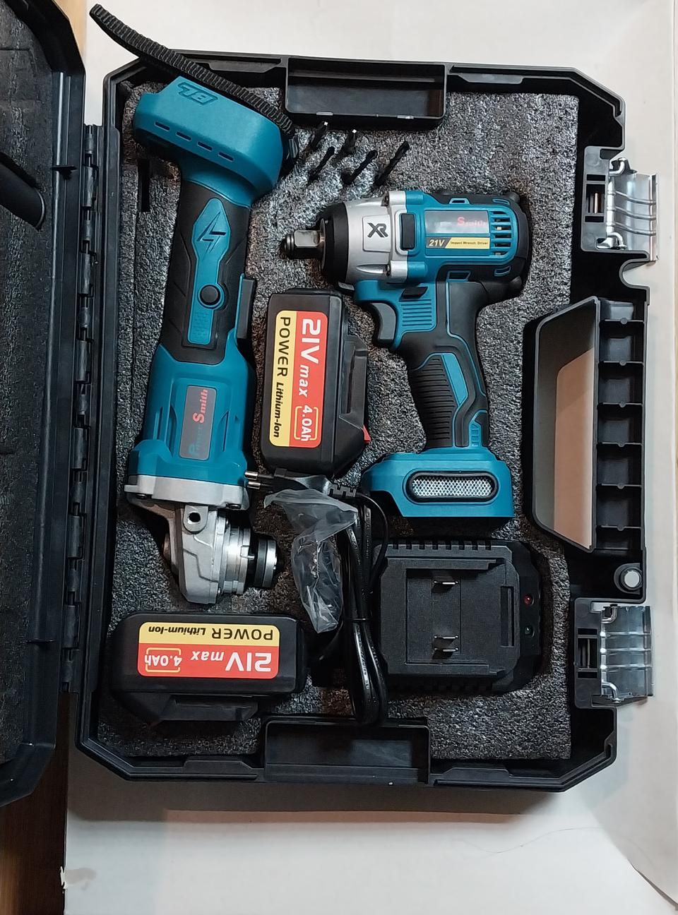 충전임팩그라인더 2종세트 무선임팩그라인더콤보세트 파워스미스임팩그라인더2종