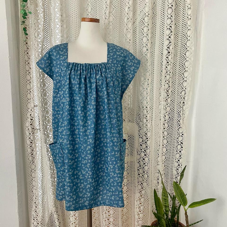 핸드메이드 원피스 앞치마 어린이집 카페 꽃집