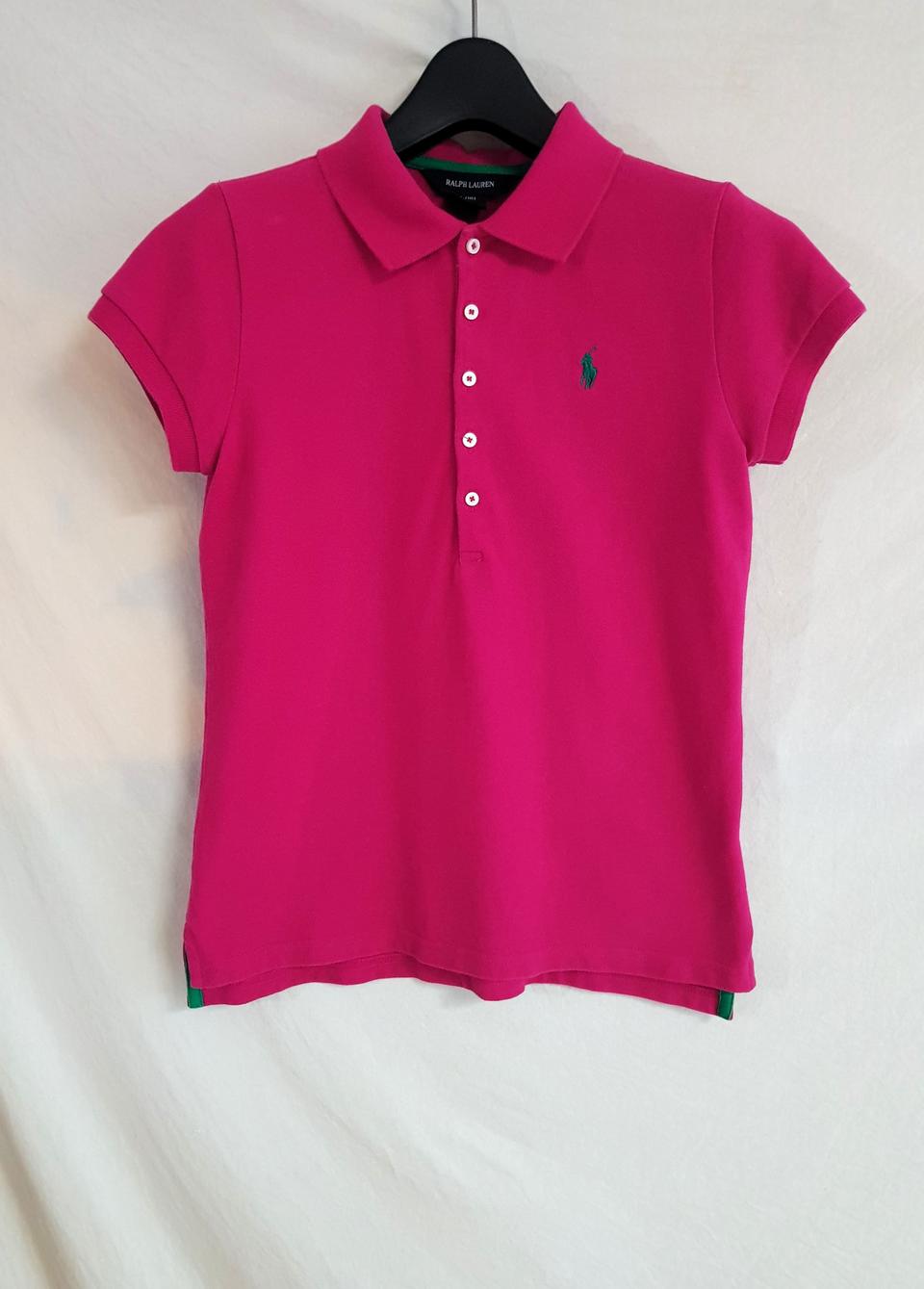 (무료배송) 랄프로렌 키즈 핑크 반팔카라티 [16]