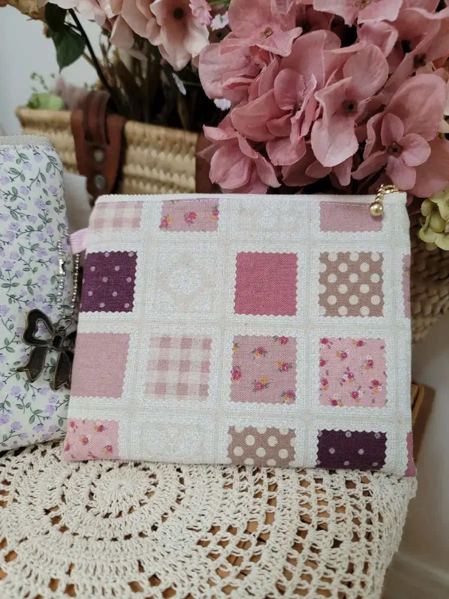 핸드메이드 플랫파우치